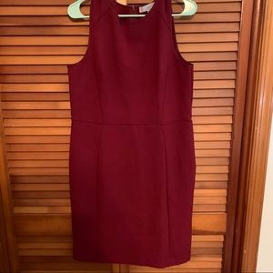 Maroon NWT LOFT Dreas